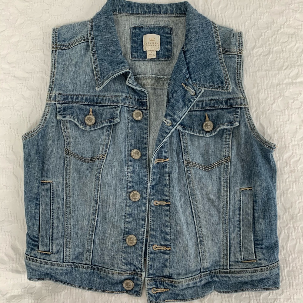 Denim vest